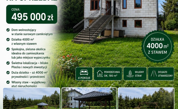 dom na sprzedaż - Nowy Duninów, Wola Brwileńska